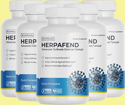 Herpafend 6 Bottles package
